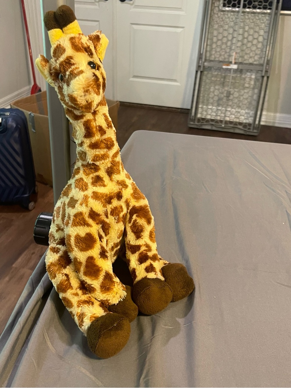 Ty Plush Giraffe - Brown & Cream